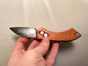 Friction folder in Jatoba