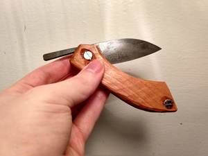 Friction folder in Jatoba