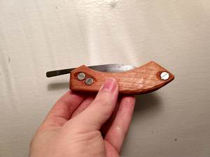 Friction folder in Jatoba
